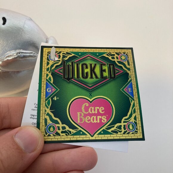 Care Bears X Wicked Fun Size 8" Grumpy Bear As Tin Man Tinman Plush Toy NWT - Picture 5 of 6